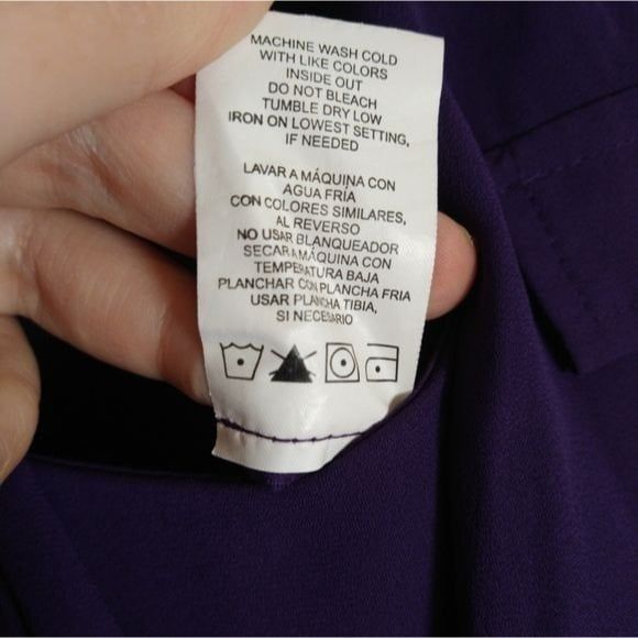 XOXO Long Sleeve Purple Faux Wrap Dress Party Modern Office Dress Size XXL - Picture 4 of 8